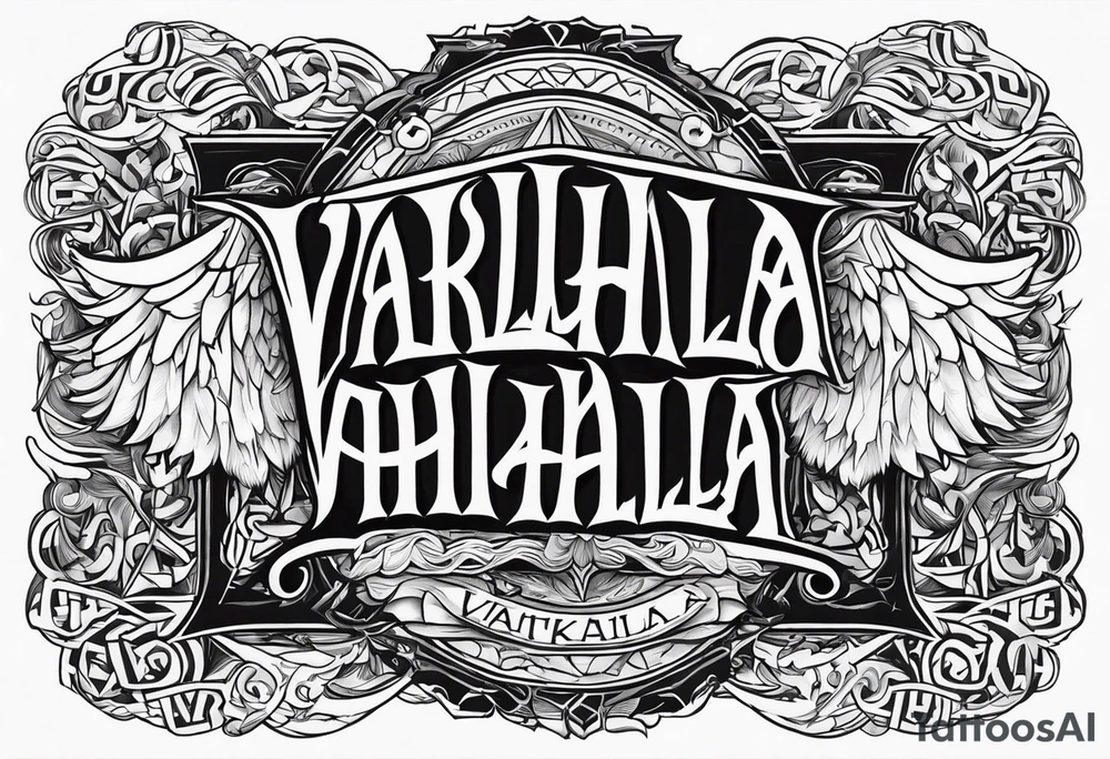 Valhalla tattoo idea