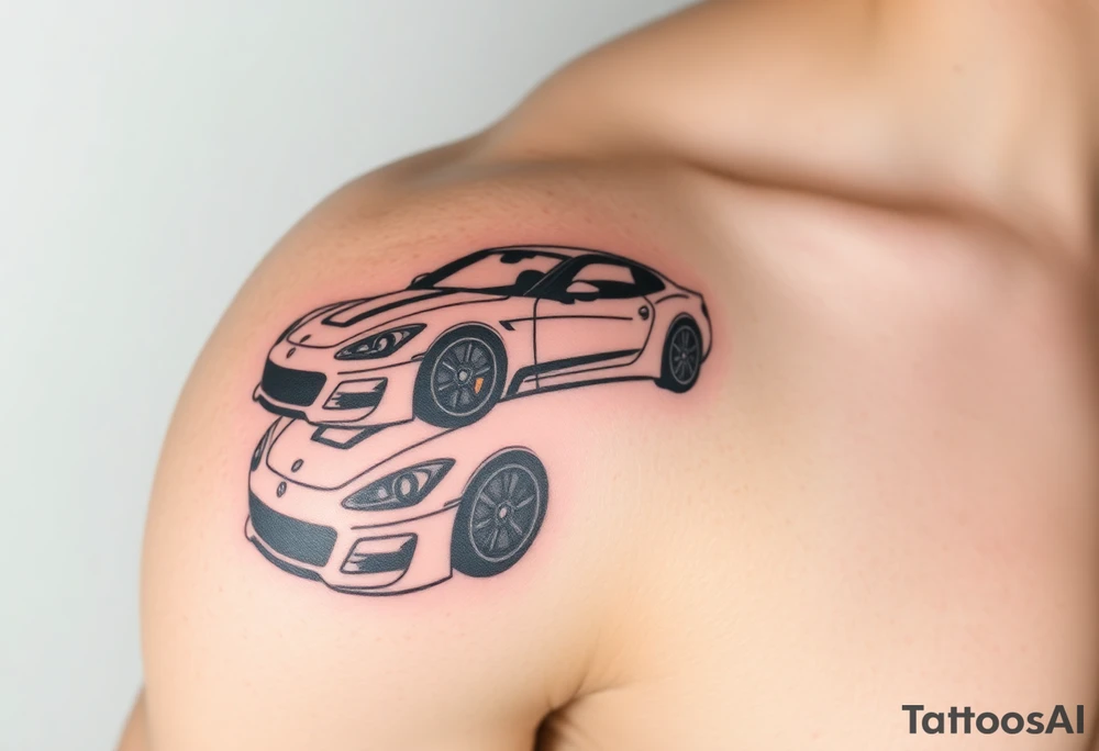 Make me something car related tattoo idea