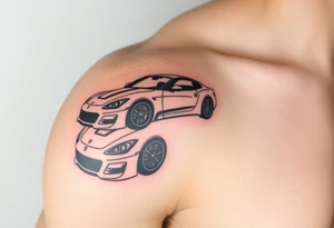 Make me something car related tattoo idea