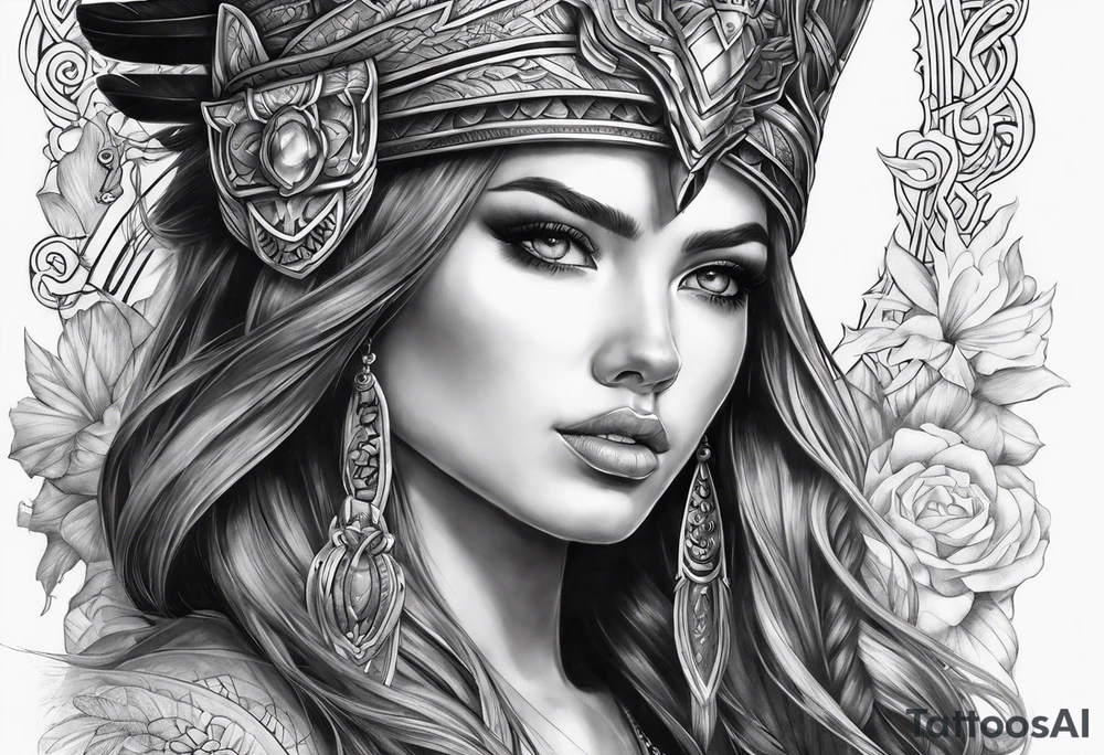 Valkitia tattoo idea