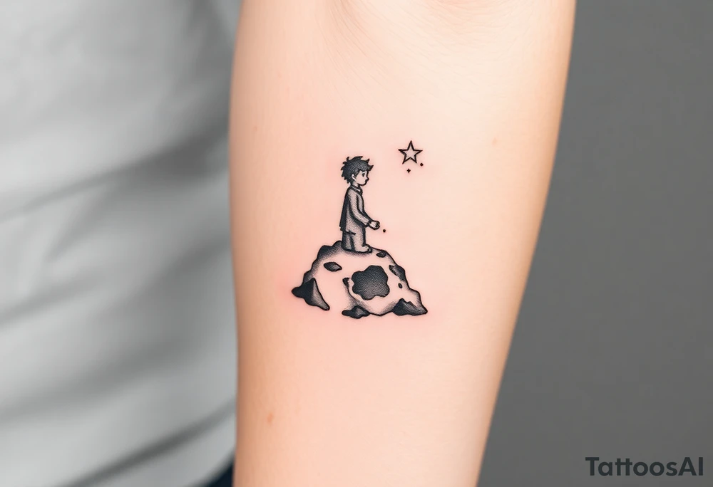 The Little Prince (Le Petit Prince) tattoo idea