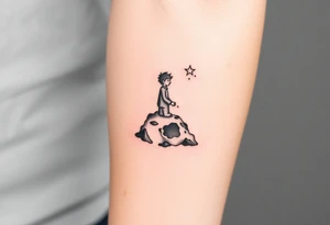 The Little Prince (Le Petit Prince) tattoo idea
