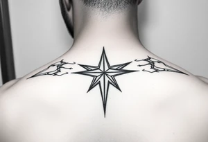 Edgy cybersigilism “Starz” tattoo idea