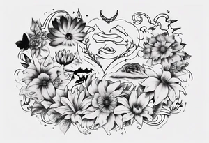 “ I think the meaning of my happiness is you” lyrics tattoo idea