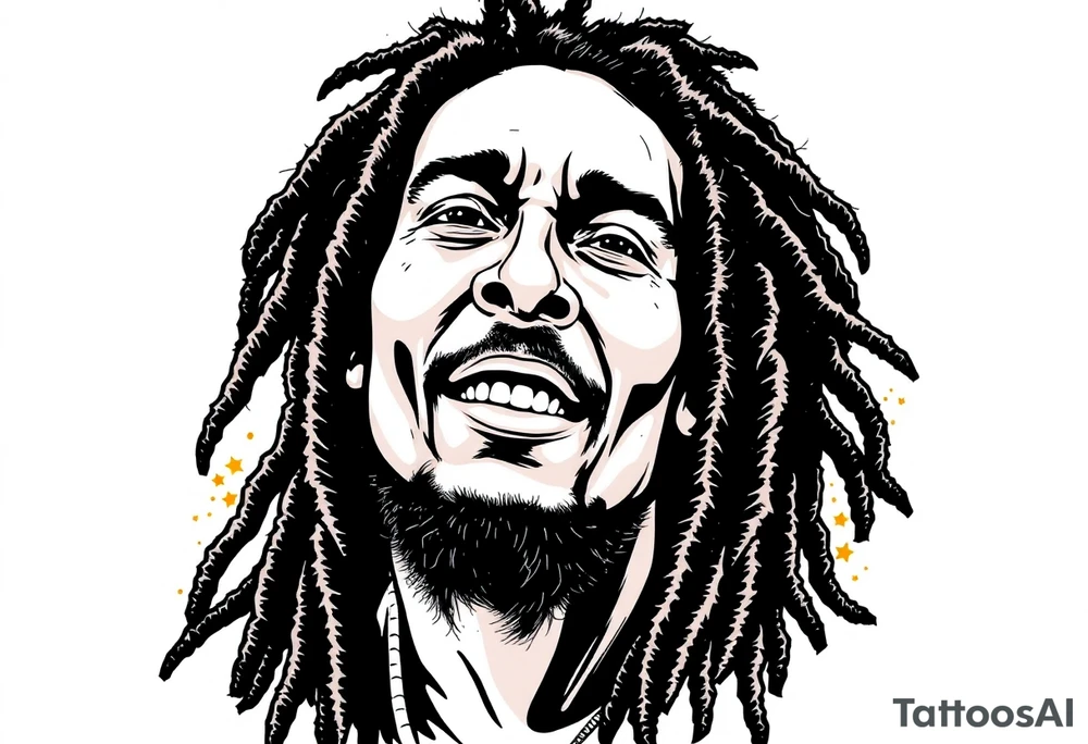 bob Marley tattoo idea