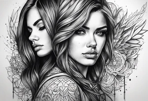 Create a tattoo that represents betrayal, disappointment and sadness tattoo idea