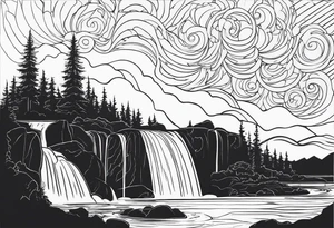 alsea falls tattoo idea