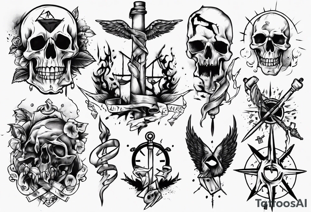 suicidal thougts tattoo idea