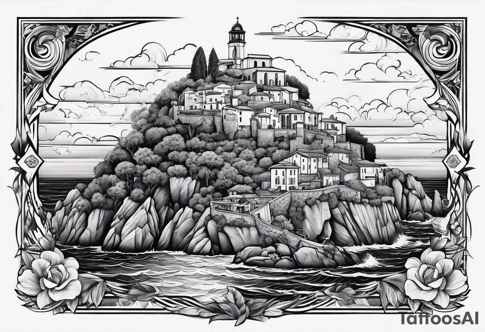 Giglio island tattoo idea