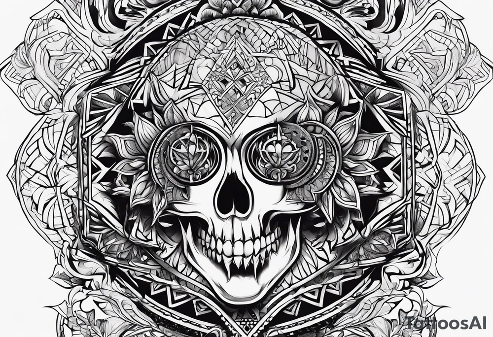 Vodoo vapir tattoo idea