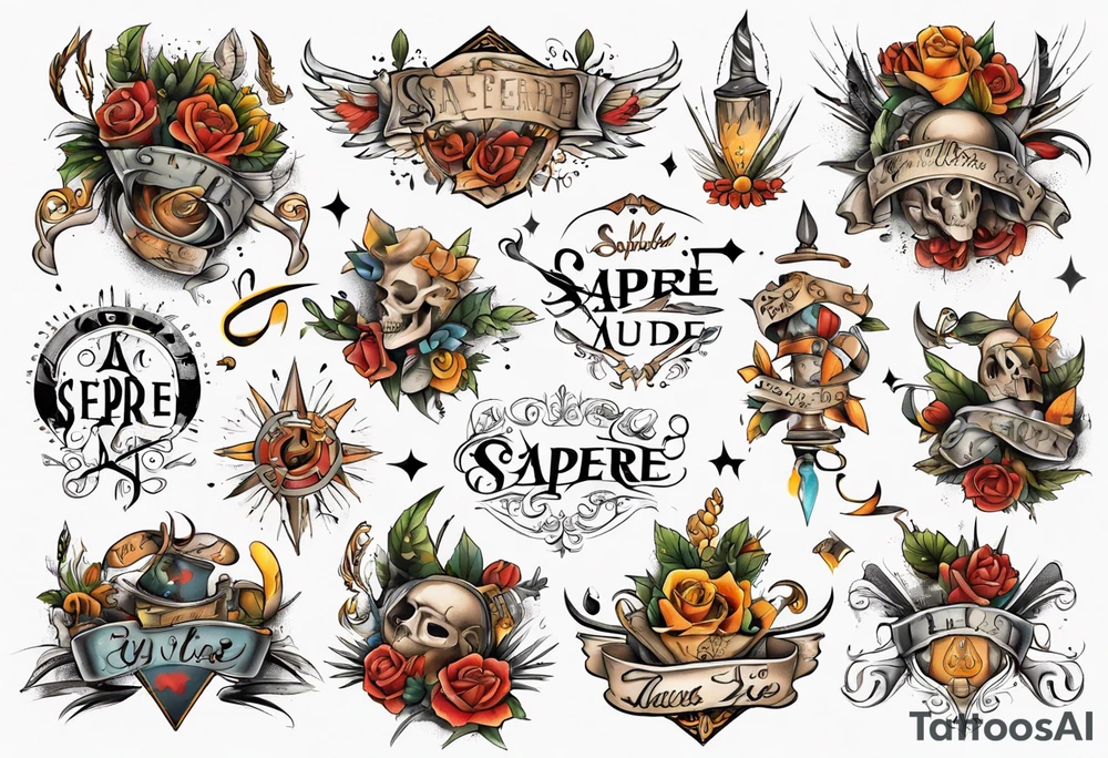 sapere aude tattoo idea