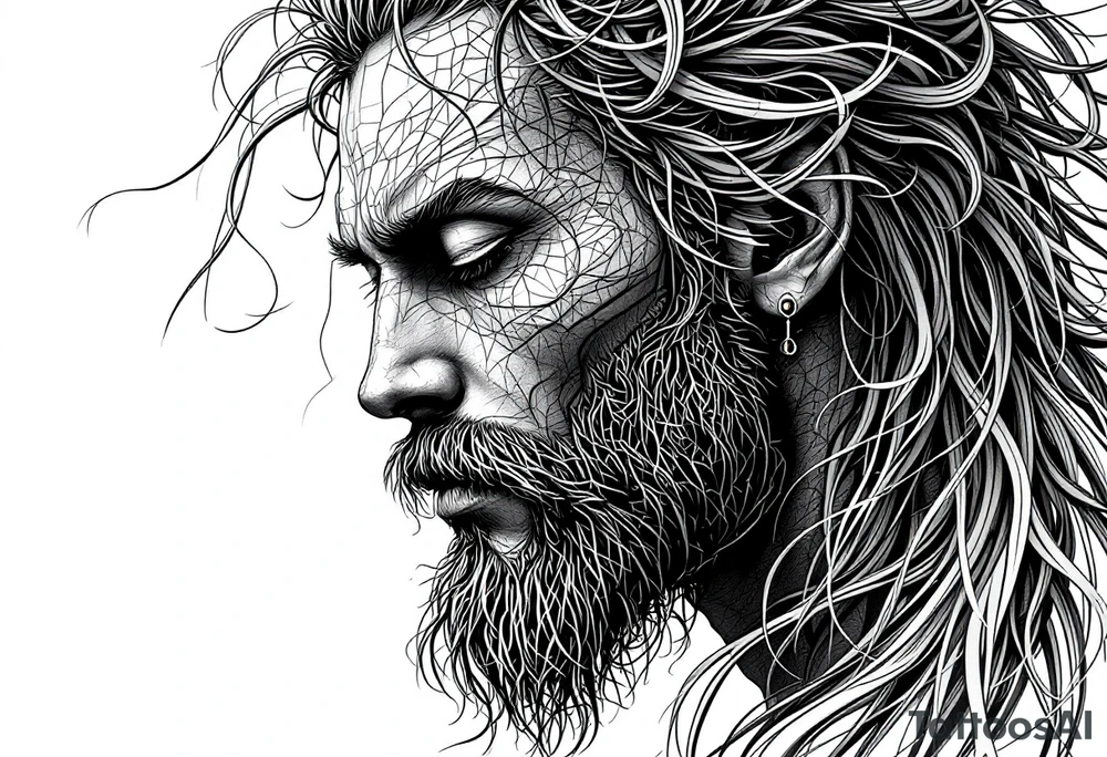 Mythology,man body,lust, sex tattoo idea