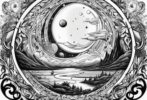 A new planet where people can be themselves, without racism tattoo idea
