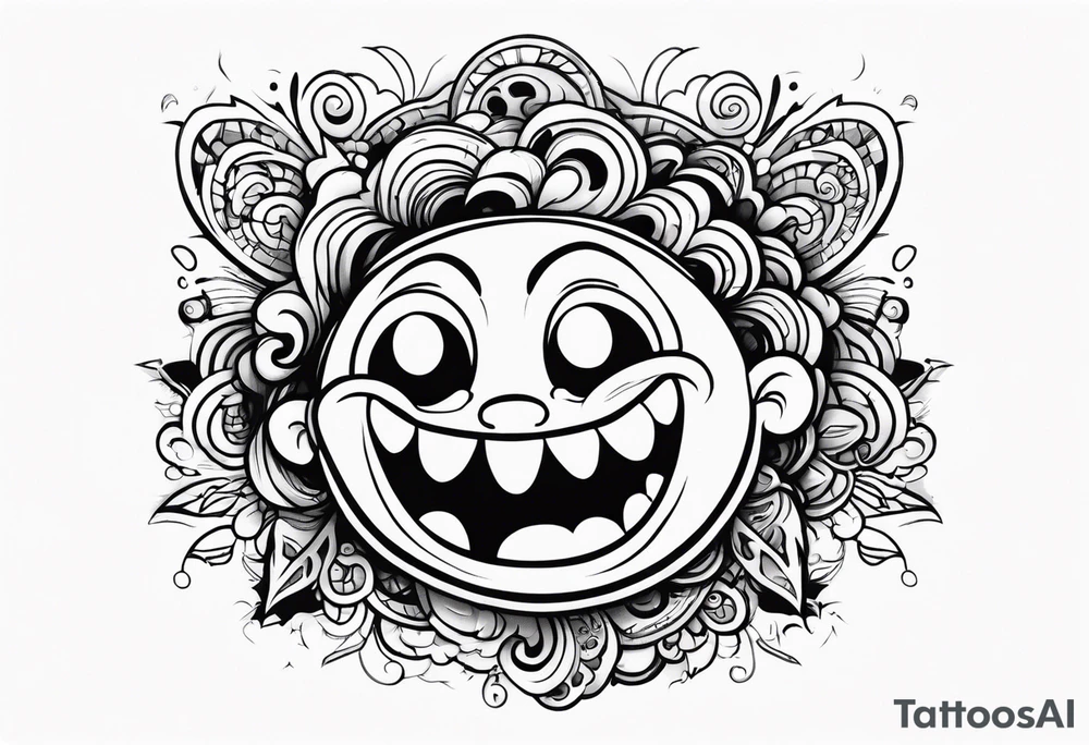 Scary Nickelodeon tattoo idea