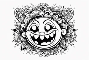 Scary Nickelodeon tattoo idea