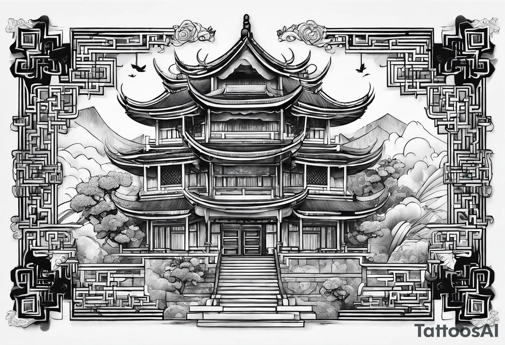 Traditional Vietnamese tattoo idea