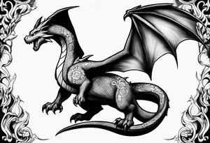 charizard tattoo idea