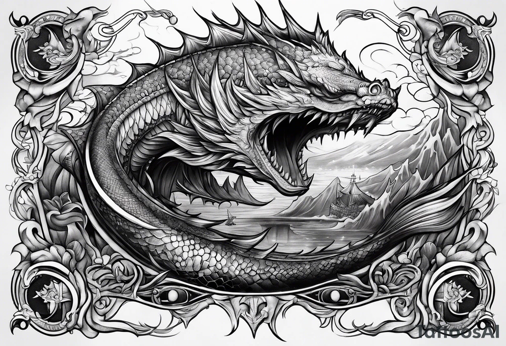 Leviathan tattoo idea