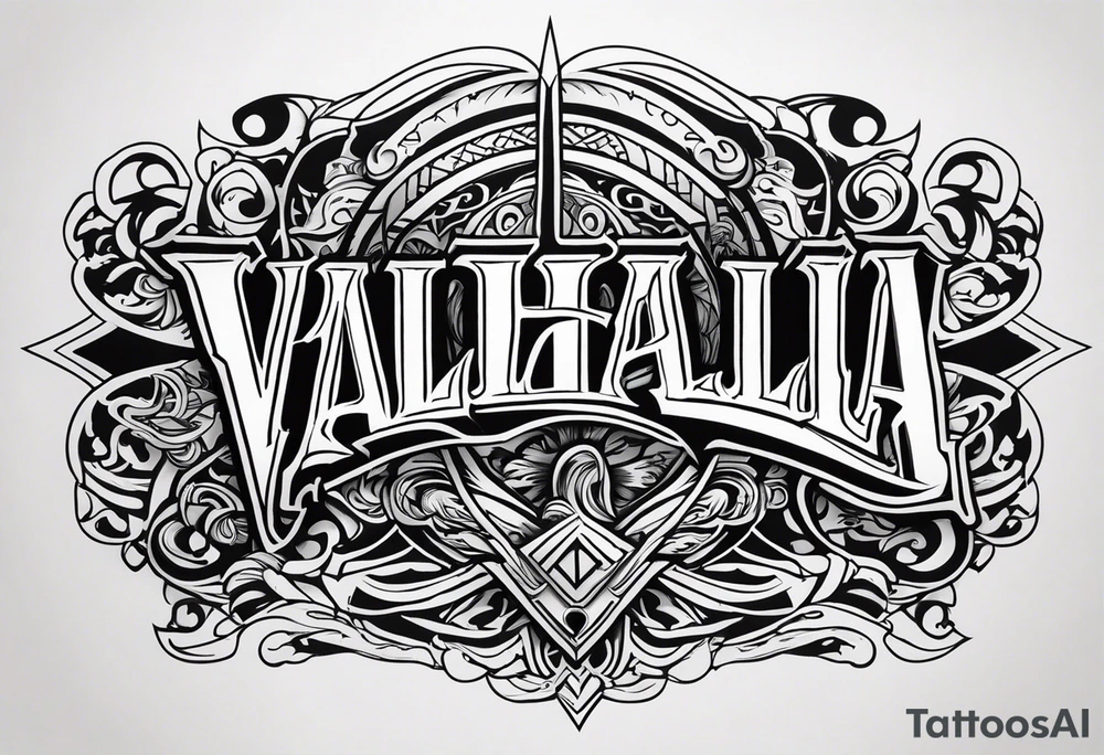 Valhalla tattoo idea
