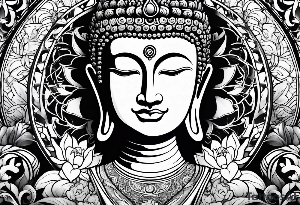 buddha tattoo idea