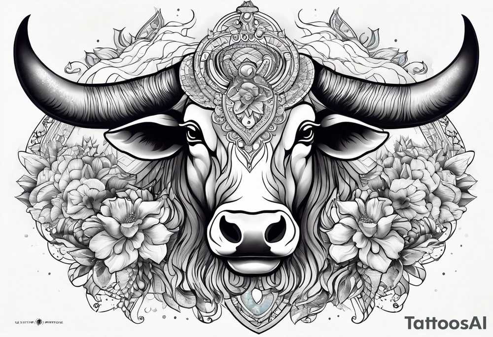 Taurus and cancer together tattoo idea
