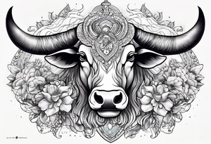 Taurus and cancer together tattoo idea
