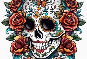 Day of the Dead tattoo idea