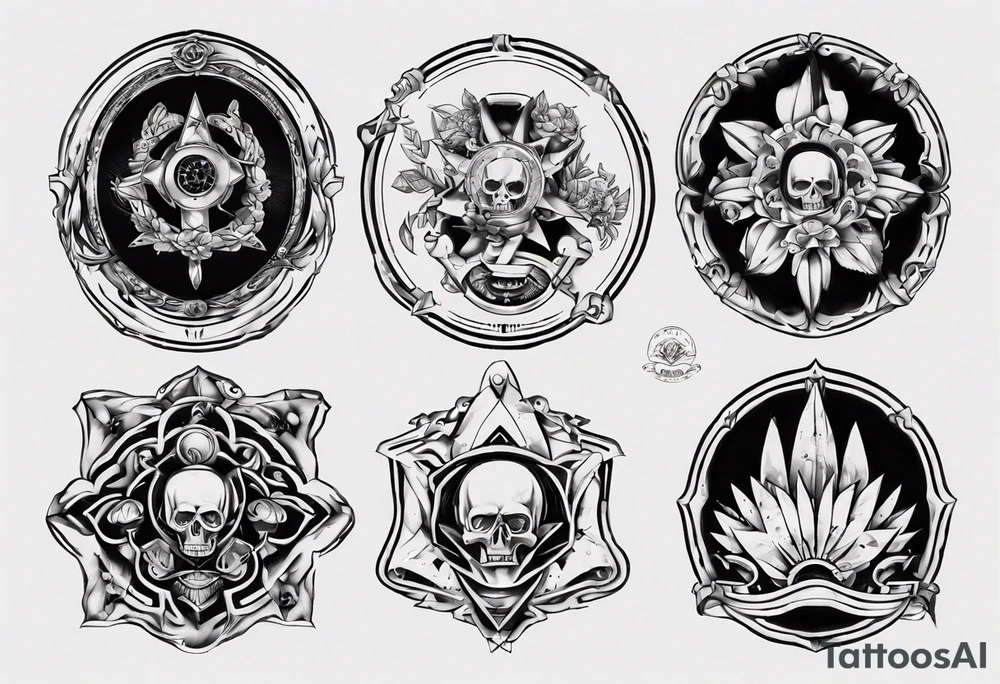medalha de sao bento tattoo idea