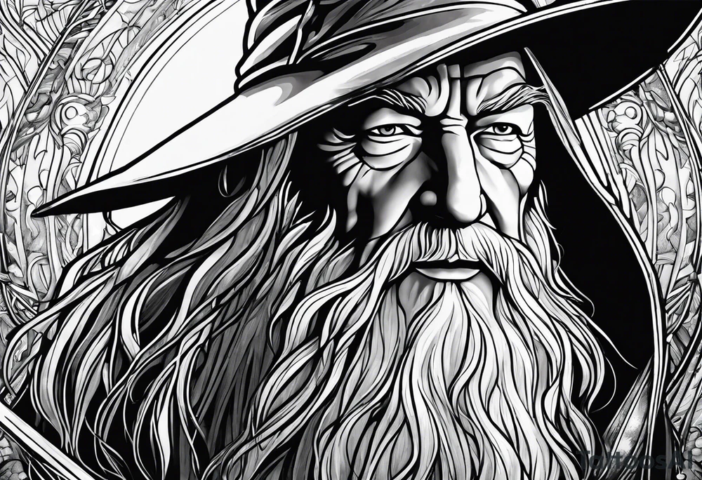Gandalf tattoo idea