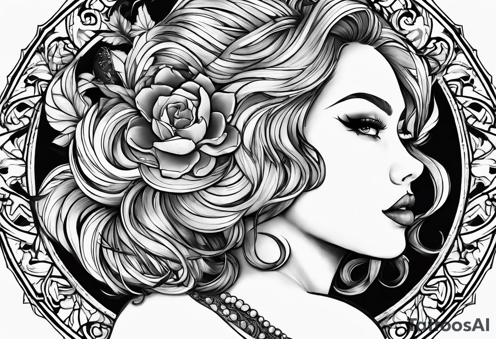 tattoo for my niece haven, she is an Aries tattoo idea