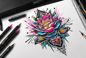 cyberpunk 2077, hand tattoo, tattoo idea