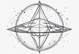 light diffraction phenomena tattoo idea
