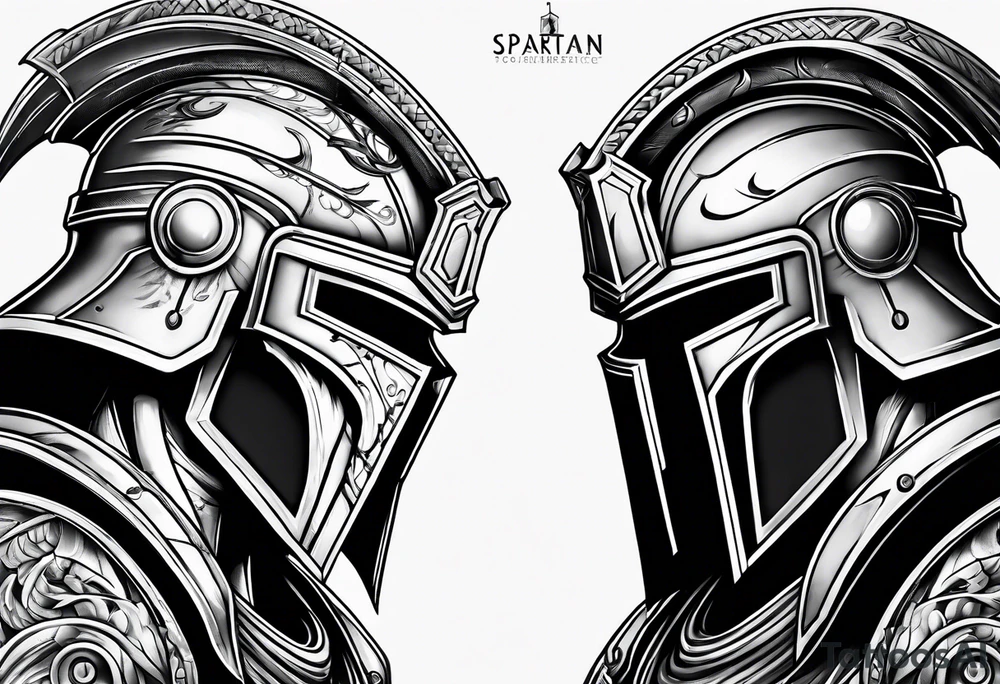 spartan tattoo idea