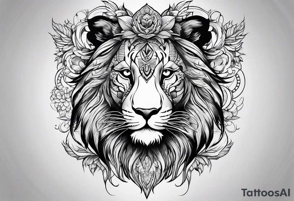 Animal on my back tattoo idea