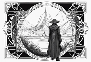 marsh inquisitor from Mistborn tattoo idea