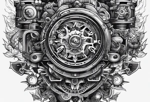 Mechanical engineer tattoo idea