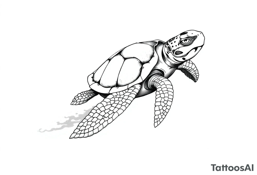 Turtle tattoo idea