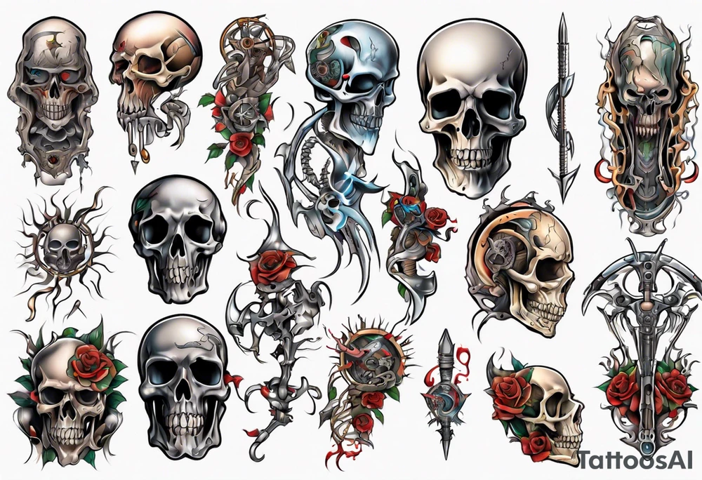 death tattoo idea