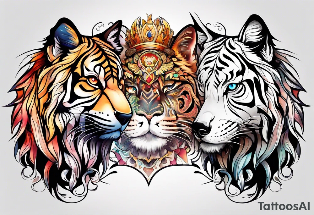 Animal cute tattoo idea