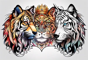 Animal cute tattoo idea