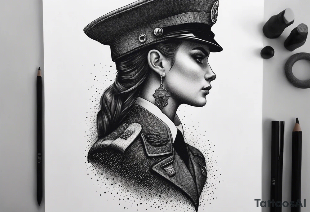 officer capricorn tattoo idea