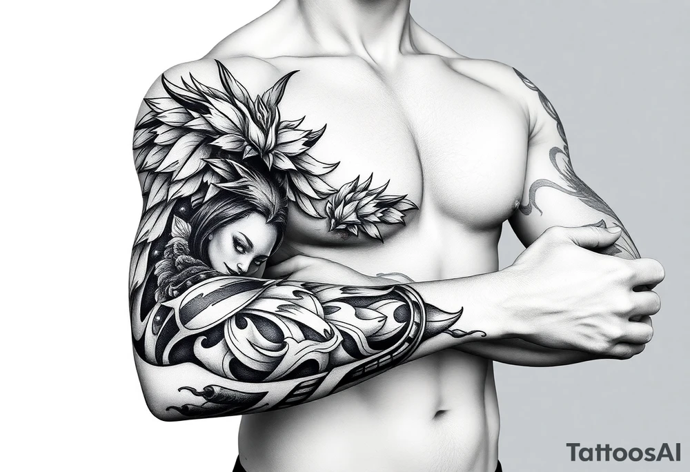 Feminine tattoos for
Women tattoo idea