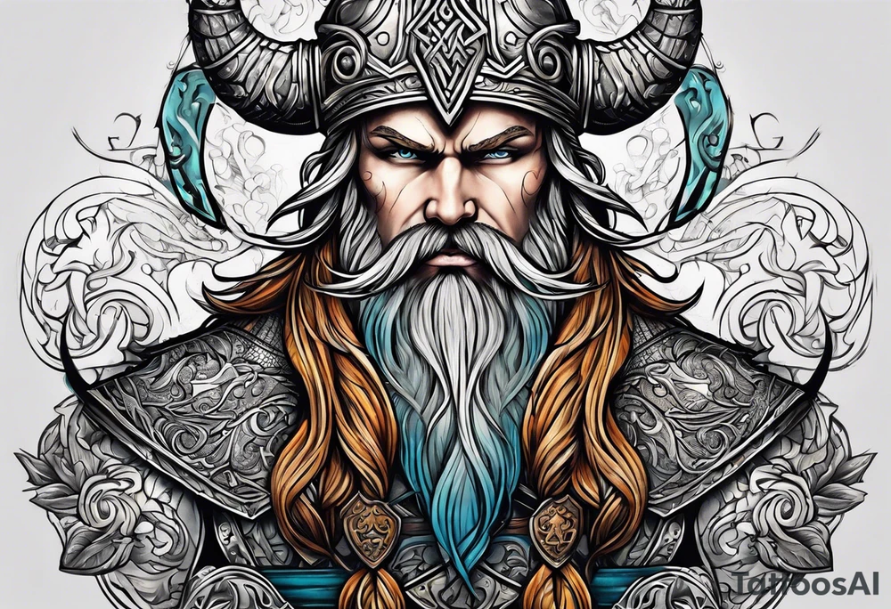 Viking tattoo idea