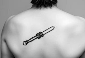 anakin skywalker lightsaber tattoo idea