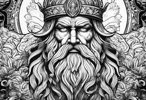 Zeus tattoo tattoo idea