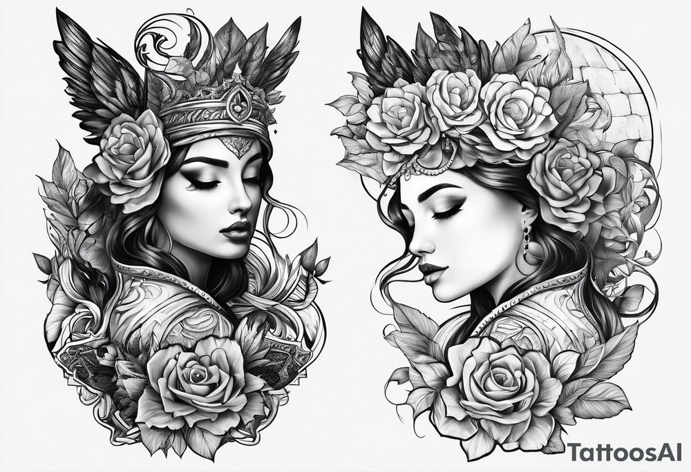 cheesecloth filler tattoo idea
