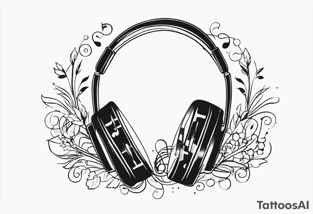 music tattoo idea