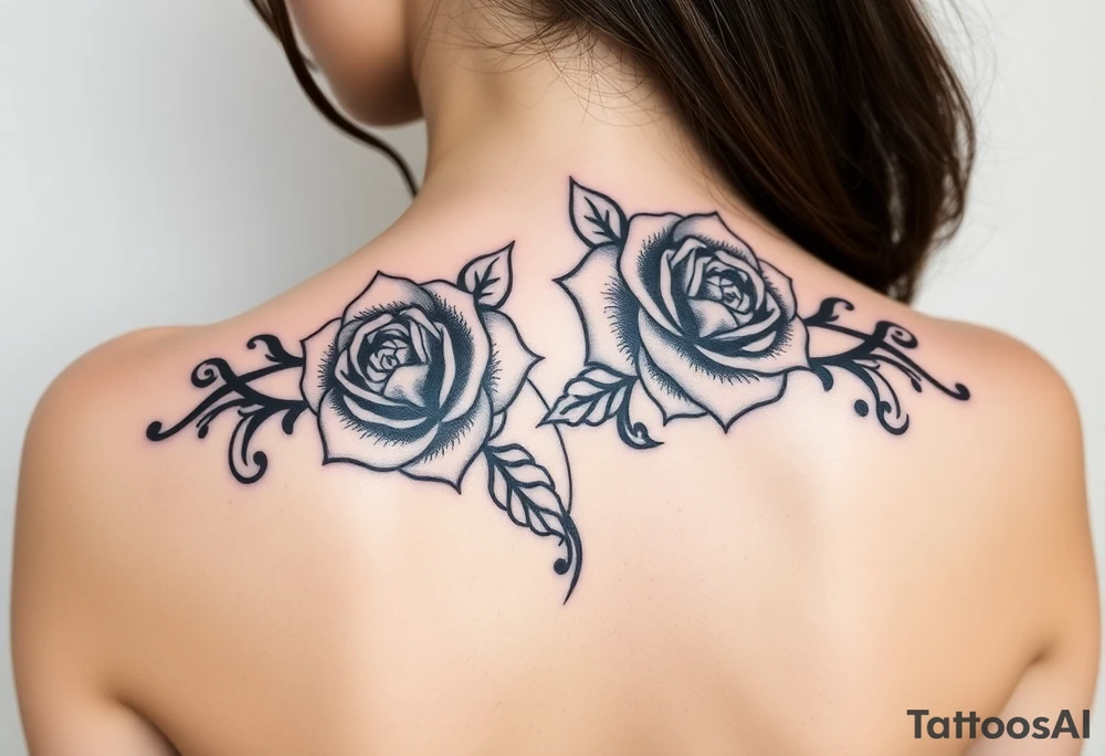 Roses tattoo idea