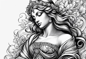 Michaelangelo painting tattoo idea