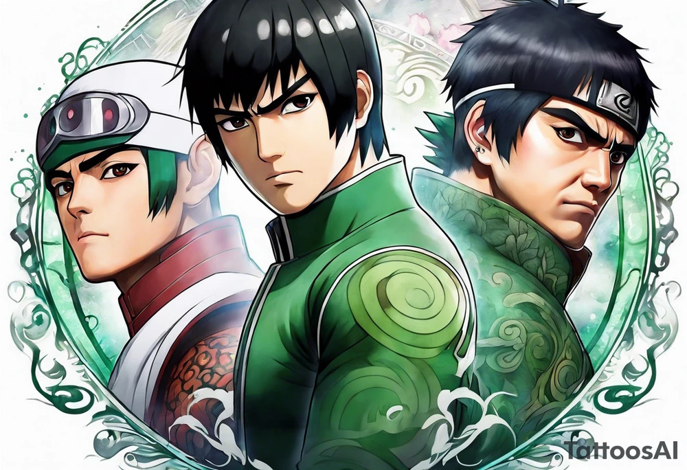 Rock Lee tattoo idea